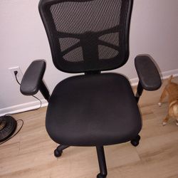 Computer Chair And 22" LED Monitor Both Like New