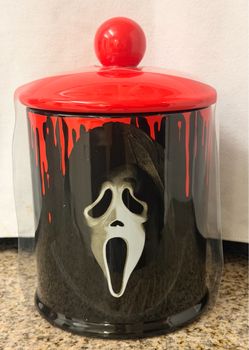 Ghost Face Cookie Jar