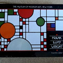 MOMA Frank Lloyd Wright Playing Cards