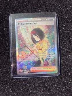 Pokemon Card Erika's Invitation Special Illustration Rare 203/165 151 - NM