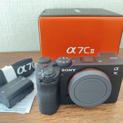 Sony Alpha 7C II Full Frame Interchangeable Lense Hybrid Camera 