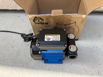 TIGEROAR Oil Transfer Pump 110V Electric Fuel Transfer Pump 18 GPM Kerosene Benzene