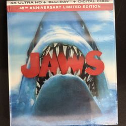 Jaws Blu Ray 45th Anniversary Limited Edition