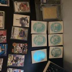 Baseball Cards Football And Basketball