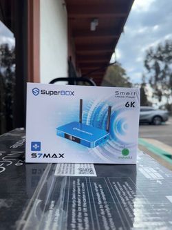 SuperBox S7 Max  plug & play ready