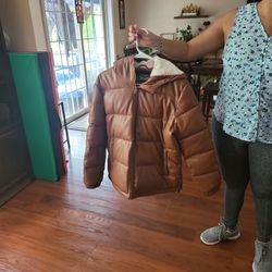 Levi's Women Brown Jacket Large