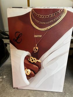 Large Jewelry Promotional Canvas Print
