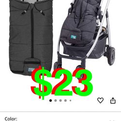 Winter Outdoor Tour Waterproof Stroller Bunting Bag, Warm and Comforatble Stroller Footmuff, Toddler Universal Stroller Sleeping Bag, Multi-Us