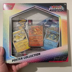 TCG Pokemon Prismatic Evolution Poster Collection