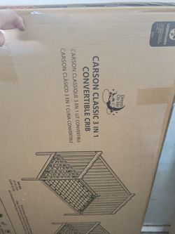 Full crib and mattress to go with it
