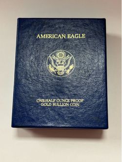 1987 One Half Ounce 25 Dollar Gold Proof Coin Mcmlxxxii