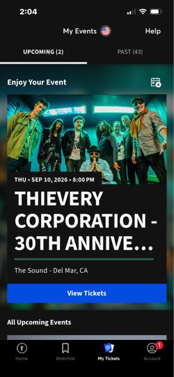 Thievery Corporation tonight