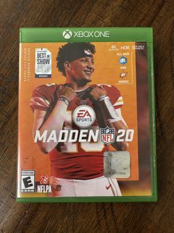 Madden 20 Xbox One