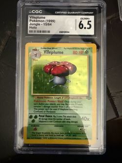 Vileplume Holo 1999 Jungle 15/64 CGC 6.5