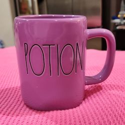 NWOT RAE DUNN "POTION" Purple Mug, Artisan Collection