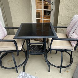 Patio Table and Chairs Set 