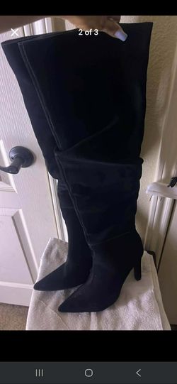 Suede boots