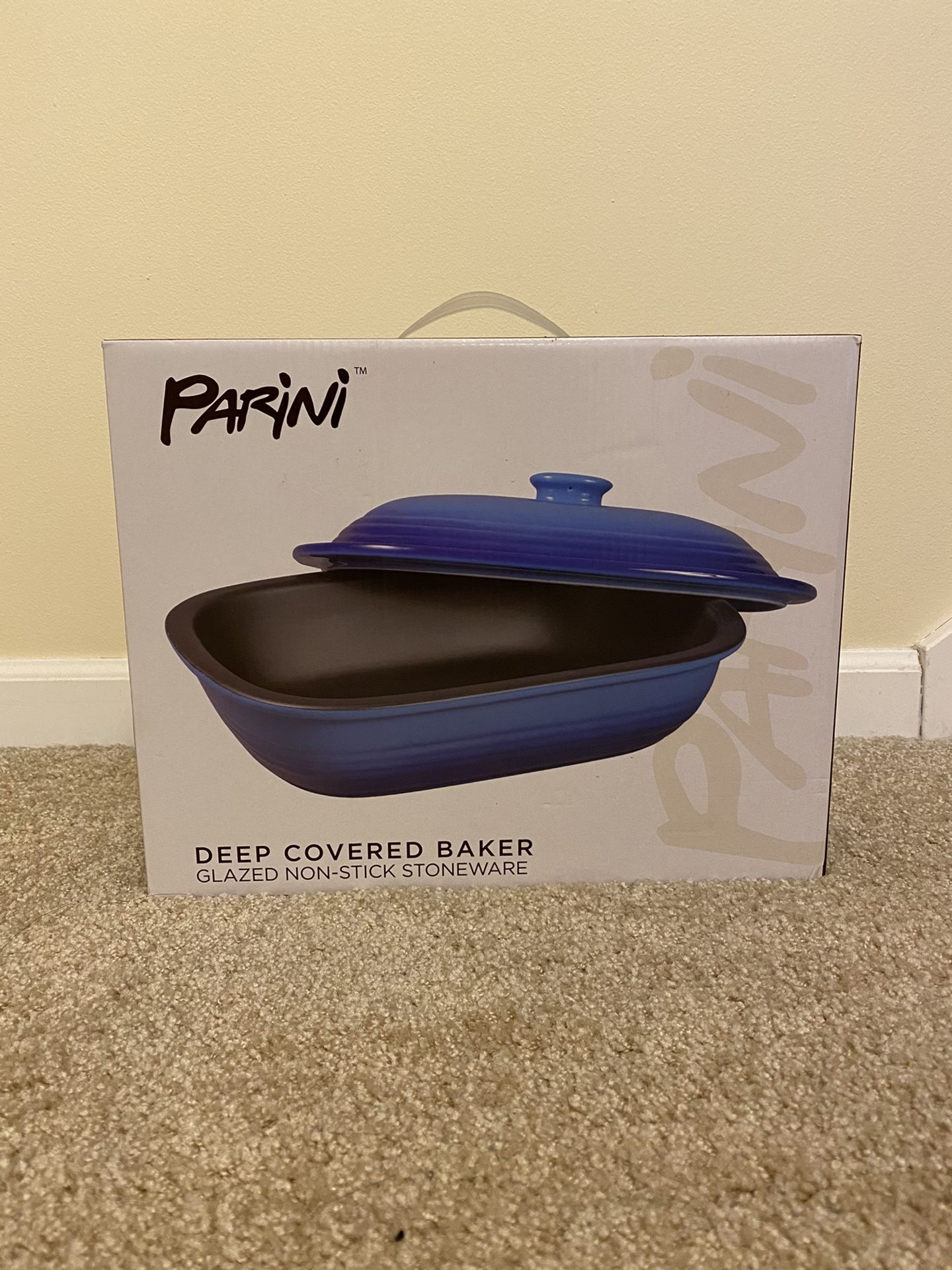 Parini - Deep Covered Baker Glazed Non-Stick Stoneware