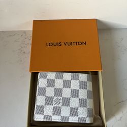 White Monogram Wallet