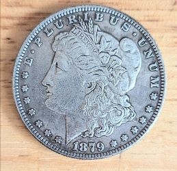 1879 Carson City Morgan Silver Dollar, Coin