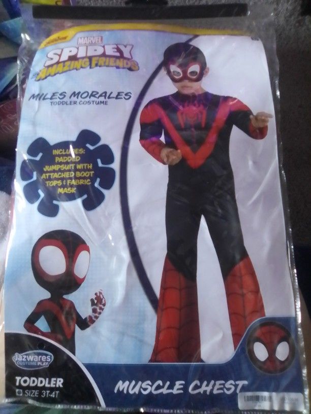 Spidey Toddler Costume