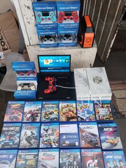2TB 9.60 Limited edition Destiny 2 New & 1 Control $450! Hackable. $280! Games only. $250! Monitor. $175! 5 controls all for $1k PS4 Playstation 4