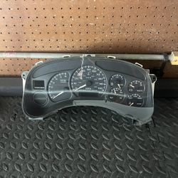Chevrolet Gmc gauge cluster