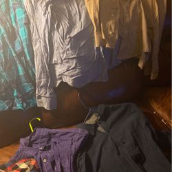 Variety of button up Dress shirts