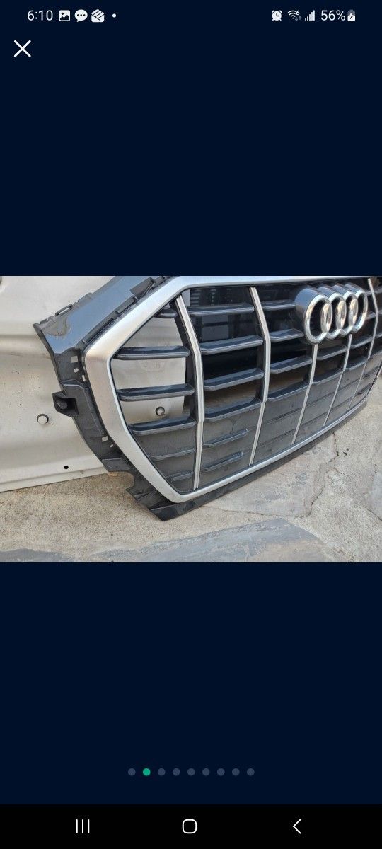 2018 - 2023 AUDI Q5 GRILLE GRILL GENUINE OEM USED. NC1