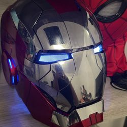 Ironman helmet wearable and voice activated