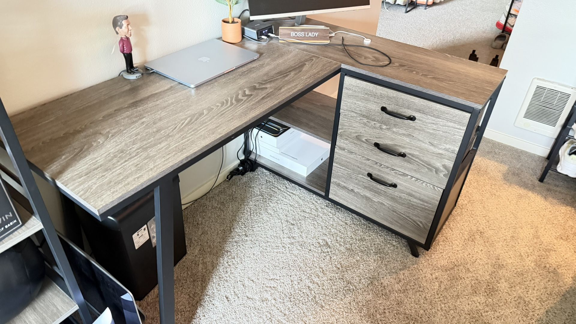 L Shaped Home Desk