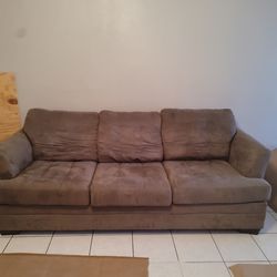 Well kept fabric sofa