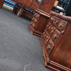 Bed Frame And dresser