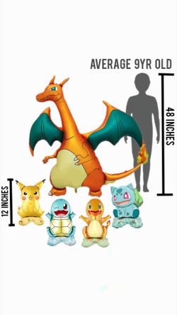 Pokemon Birthday Party Balloons