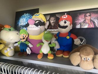 Mario Plushies
