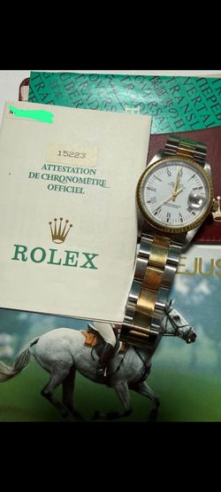 ROLEX 15233 2TONE $4,800