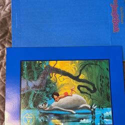 🌴 Disney’s THE JUNGLE BOOK 30th Anniversary Limited Edition Lithograph – Fully Restored Masterpiece