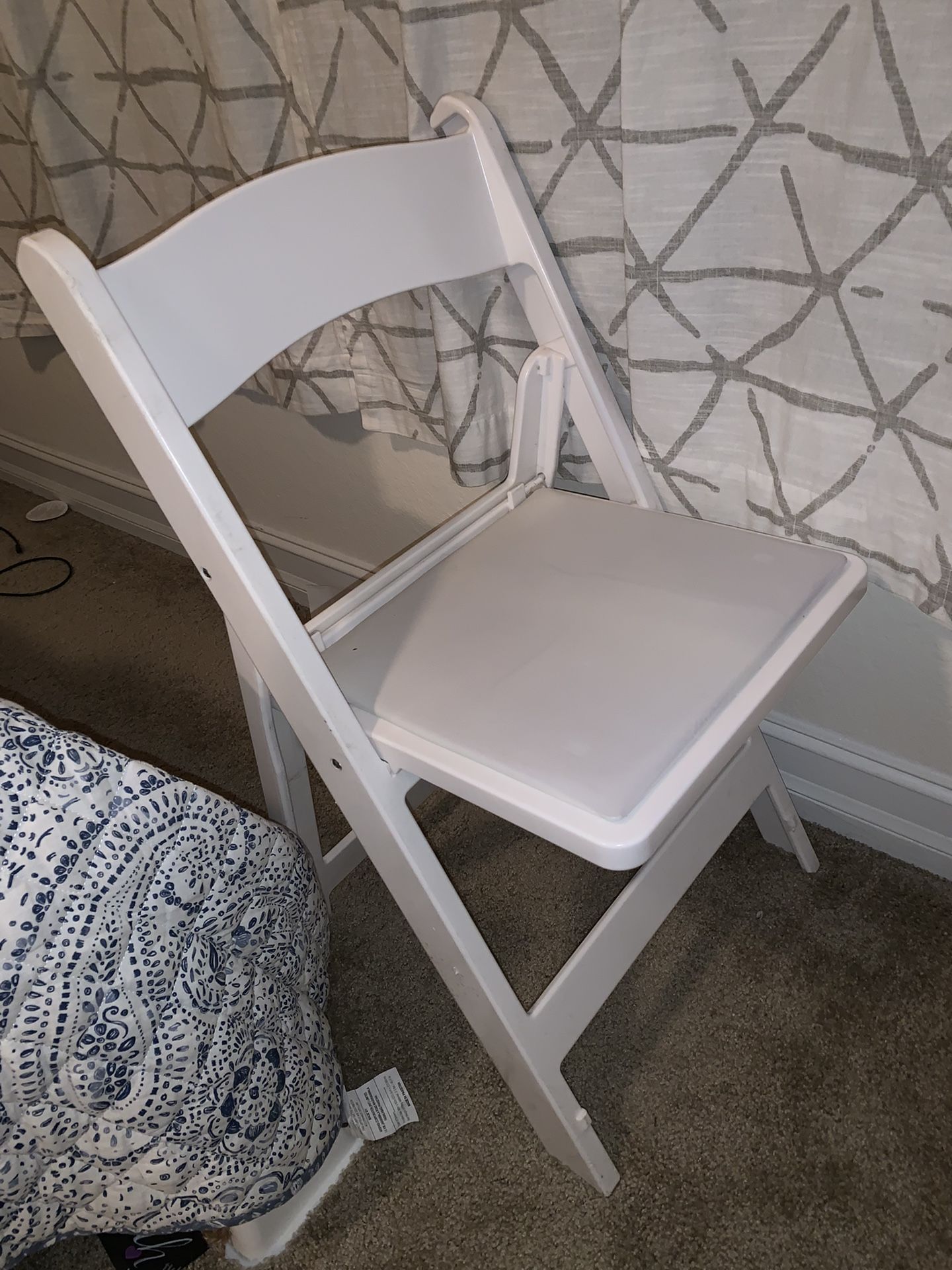 FREE White Plastic Folding Chair