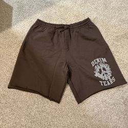 Denim Tears Denim University Sweatshorts Brown Men’s XL New