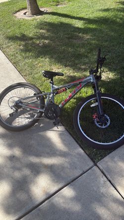 Huffy Mountain Bike Gray and Red