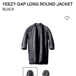Size Large New In Package Yeezy Gap Long Round Jacket