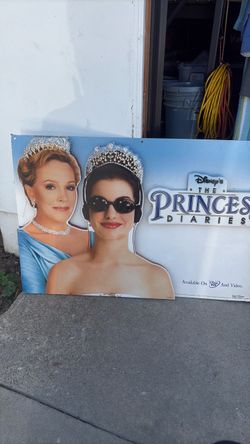 Princess diaries movie display