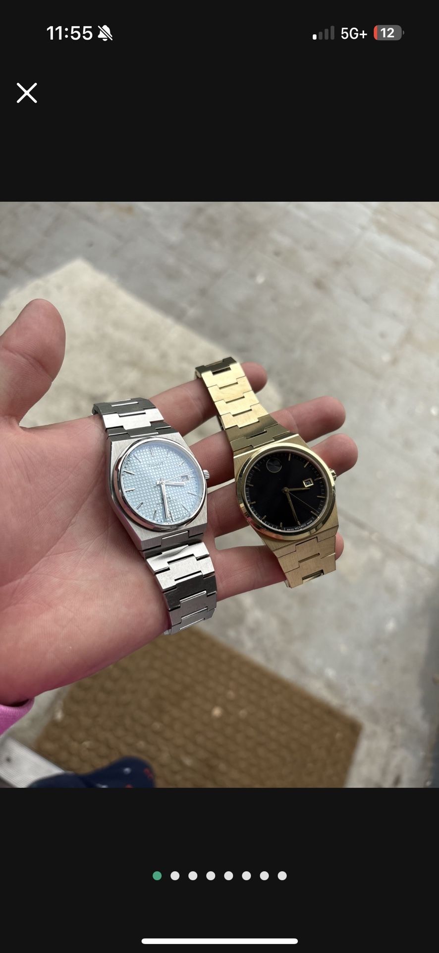 Automatic Tissot And Gold Movada