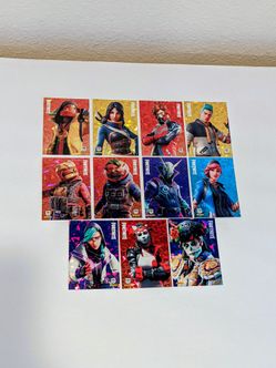 2020 Panini Fortnite Series 2 Promo Set