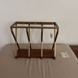 New Anthropology Percy Wine Wall Rack 