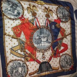 Silk Scarf Made In France 