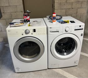 LG Front Load Washer and Dryer Set