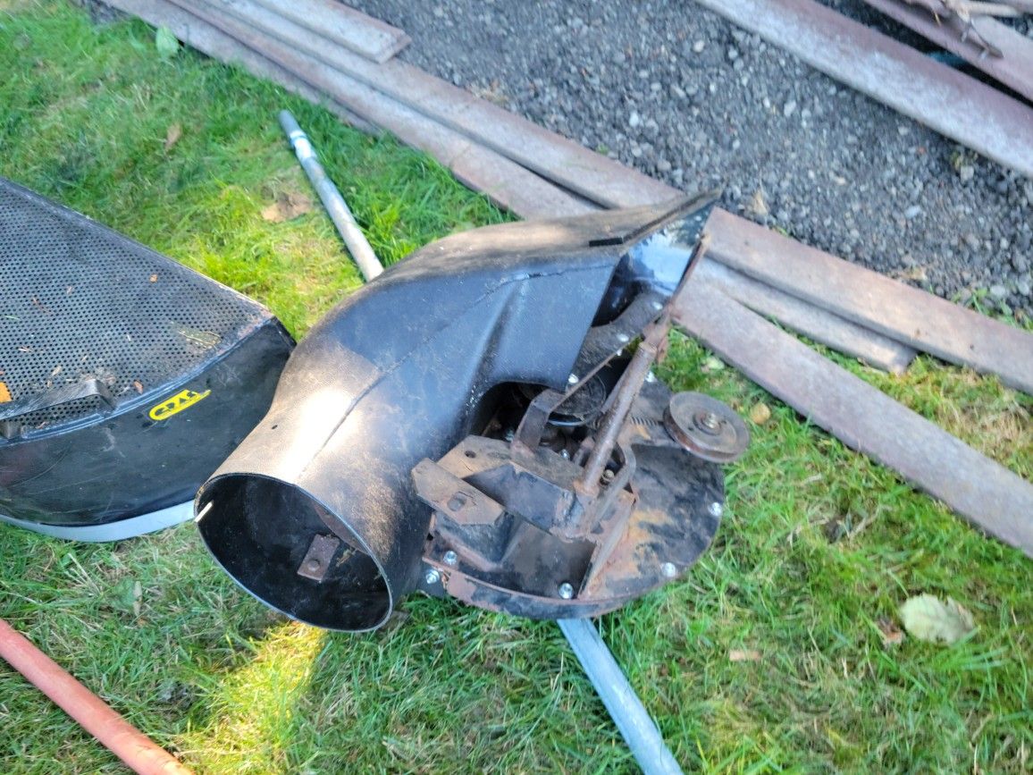 Exmark Blower For Ridding Lawn Mower Business equipment