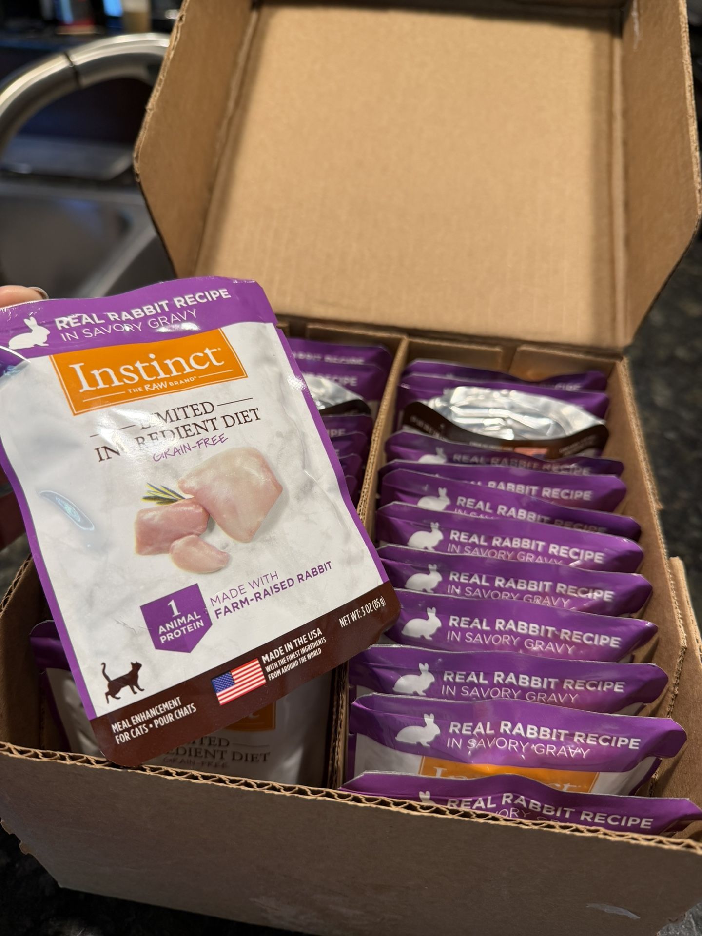 Cat Food: Instinct Limited Ingredient Rabbit In Gravy for Sale in ...