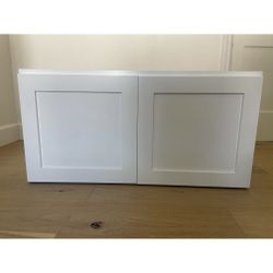 Solid Wood Wall Cabinet 36” W 18 “ H 12” D